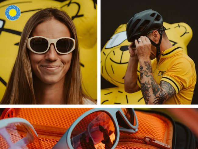 Des sportifs qui portent des lunettes de soleil