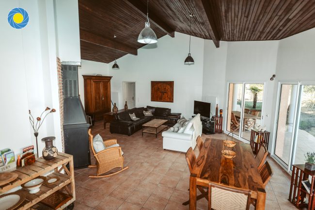Salon d'une villa